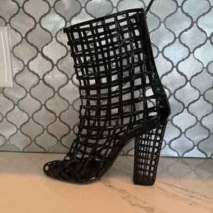AUTHENTIC Yves Saint Laurent Cage Bootie